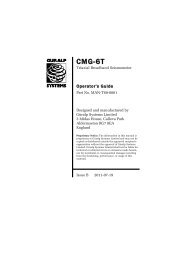 MAN-T60-0001 - CMG-6T Operator's Guide - Güralp Systems Limited
