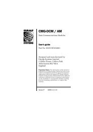 CMG-DCM / AM - Güralp Systems Limited