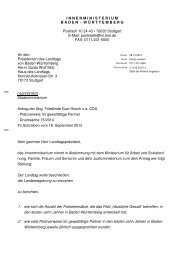 Antrag: Platzverweis für gewalttätige Partner - Gurr-Hirsch, Friedlinde