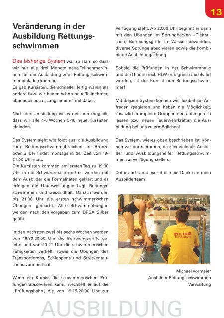 Bezirksnachrichten 2013/2014