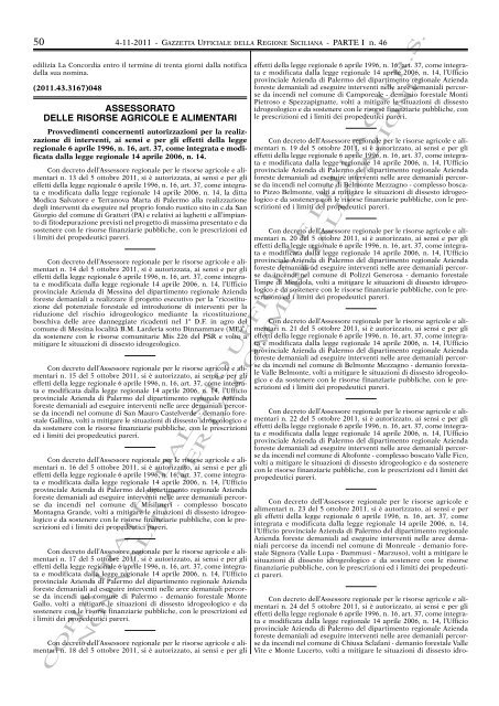 N. 46-Venerdì 04 Novembre 2011 (PDF) - Gazzetta Ufficiale della ...