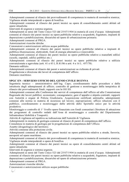 Decreto Presidenziale 18 gennaio 2013, n.6 - Gazzetta Ufficiale ...