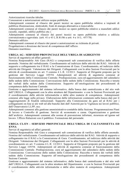 Decreto Presidenziale 18 gennaio 2013, n.6 - Gazzetta Ufficiale ...