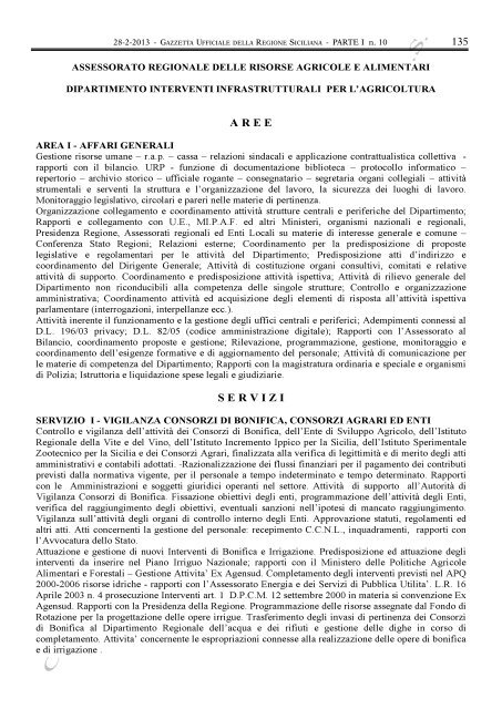 Decreto Presidenziale 18 gennaio 2013, n.6 - Gazzetta Ufficiale ...