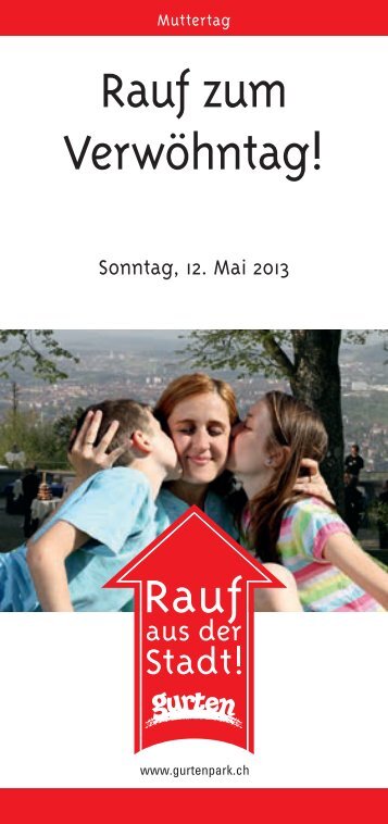 Rauf zum Verwöhntag! - Gurten