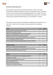Persönlicher Belastungstest (PDF 106 KB) - Guss