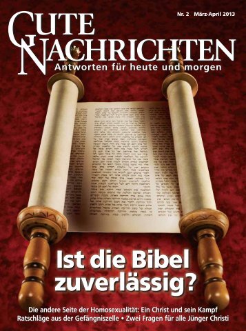 PDF-Version dieser Zeitschriftenausgabe - Gute Nachrichten