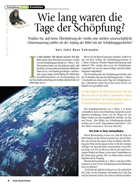 PDF-Version dieser Zeitschriftenausgabe - Gute Nachrichten