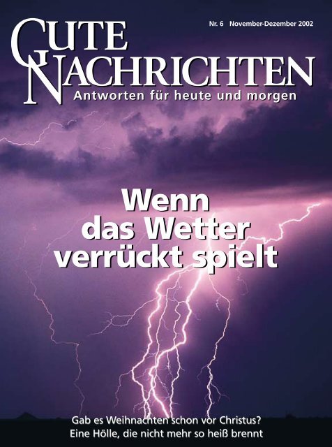 PDF-Version dieser Zeitschriftenausgabe - Gute Nachrichten