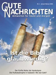 PDF-Version dieser Zeitschriftenausgabe - Gute Nachrichten