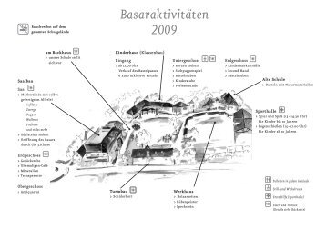 Basaraktivitäten 2009 - Freie Waldorfschule Gutenhalde