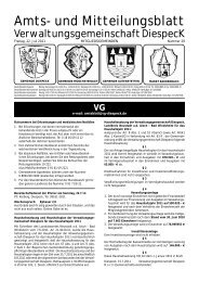 Amts- und Mit tei lungs blatt - Gutenstetten