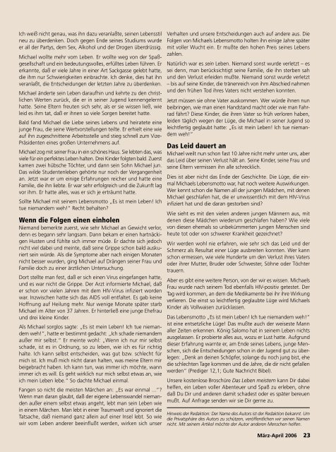 PDF-Version dieser Zeitschriftenausgabe - Gute Nachrichten