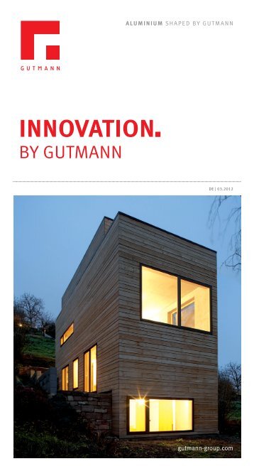 INNOVATION - Gutmann AG