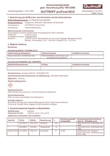 GUTTROFF proFood NCO