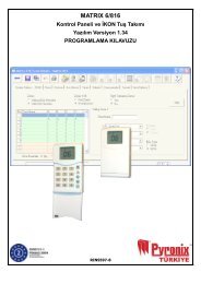 Matrix 6/816 Programming Guide