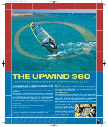 THE UPWIND 360 - Guy Cribb