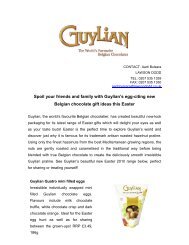 Spoil your friends and family with Guylian's egg