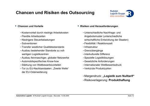 Automotive Logistik - GVB eV