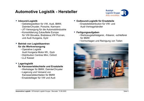 Automotive Logistik - GVB eV