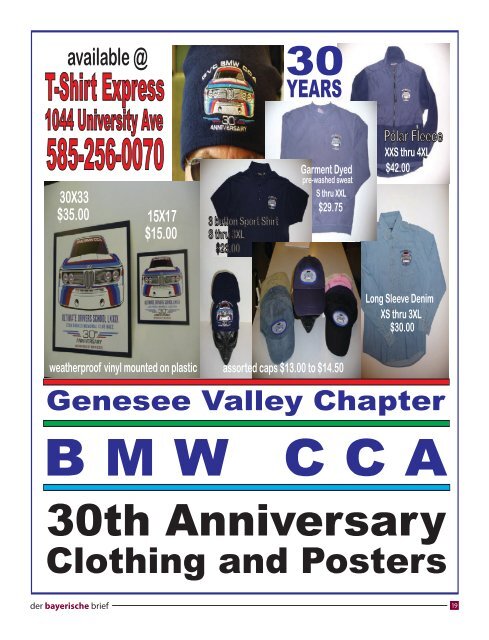 May 2013 - Genesee Valley Chapter BMW CCA