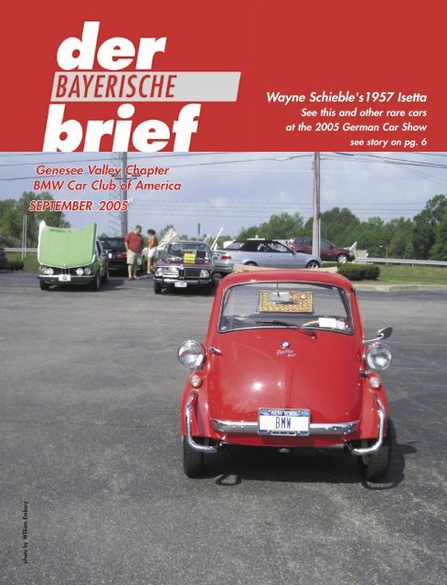 Wayne Schieble's1957 Isetta - Genesee Valley Chapter BMW CCA