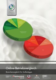 Online-Betriebsvergleich - Golf-Verband Niedersachsen-Bremen eV