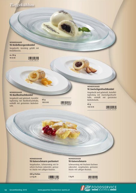 Gesamtkatalog - GV-Partner Foodservice Austria