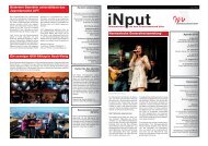 iNPUT April 2012 - Gewerbeverband Uster