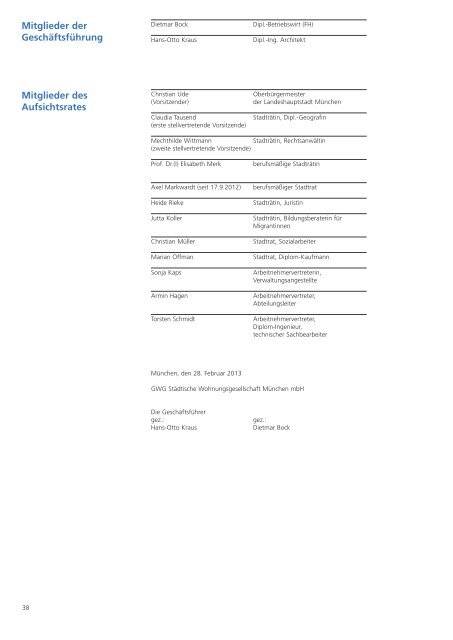 Jahresbericht 2012 - GWG München