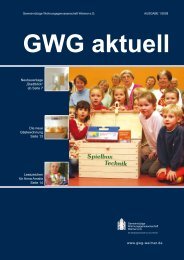 GWG aktuell - GWG Weimar