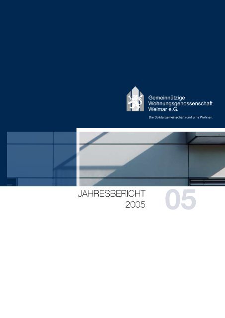 JAHRESBERICHT 2005 - GWG Weimar