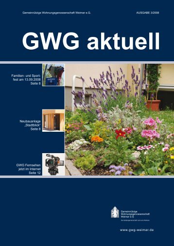 GWG aktuell - GWG Weimar