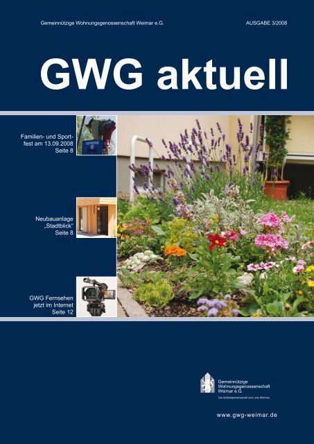 GWG aktuell - GWG Weimar