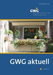 GWG aktuell - GWG Weimar