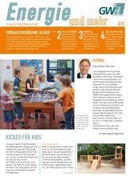 KIcKER füR KIDs - Gemeindewerke Halstenbek