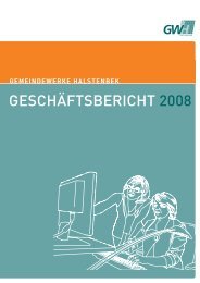 GESCHÄFTSBERICHT 2008 - Gemeindewerke Halstenbek