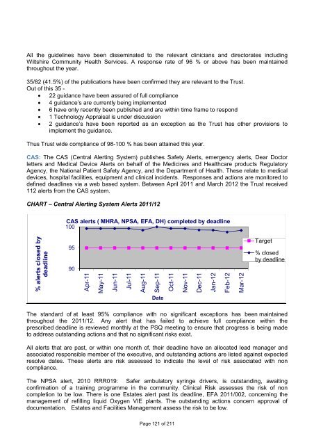 Annual Report and Accounts - The Great Western Hospital