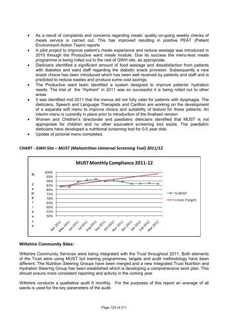 Annual Report and Accounts - The Great Western Hospital