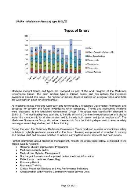 Annual Report and Accounts - The Great Western Hospital