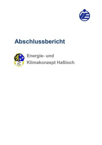 Abschlussbericht - Gemeindewerke Haßloch GmbH