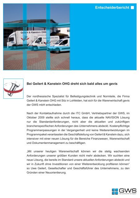 Geilert & Kanstein OHG - GWS mbH