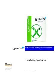 gevis für den Agrarhandel - GWS mbH