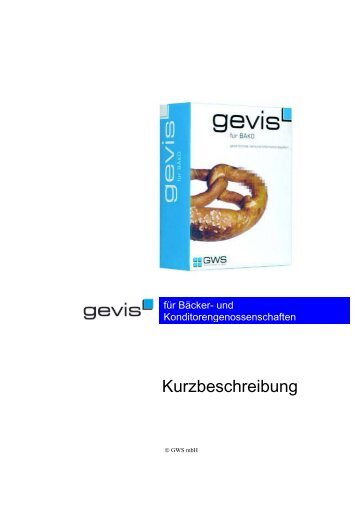 Kurz- beschreibung - GWS mbH