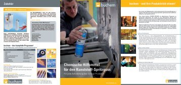 Chemische Hilfsmittel für den Kunststoff-Spritzguss