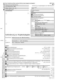 Aufforderung zur Angebotsabgabe - GWW