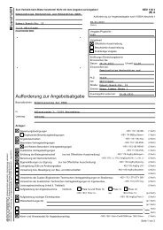 Aufforderung zur Angebotsabgabe - GWW