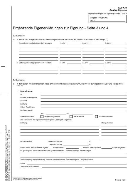 Aufforderung zur Angebotsabgabe - GWW