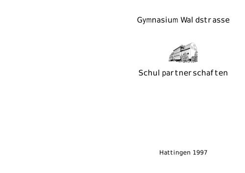 Partnerschulen - Gymnasium Waldstraße