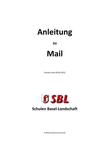 Anleitung Mail - Gymnasium Liestal
